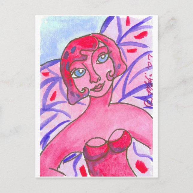 Carte Postale PinkPurpFairy (Devant)