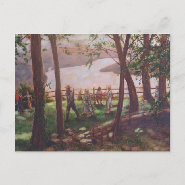 Carte postale Pinnacle Point Lancaster County Pain (Devant)