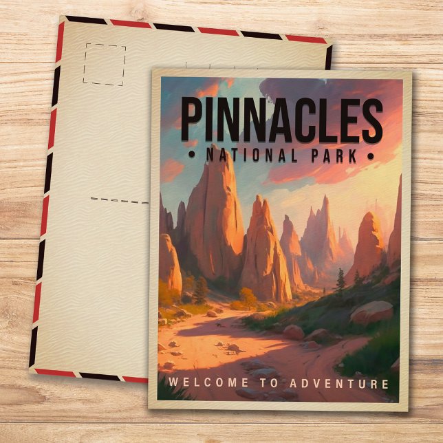 Carte Postale Pinnacles National Park Californie Vintage (Créateur téléchargé)