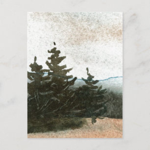 Carte postale "Pins de prairie"