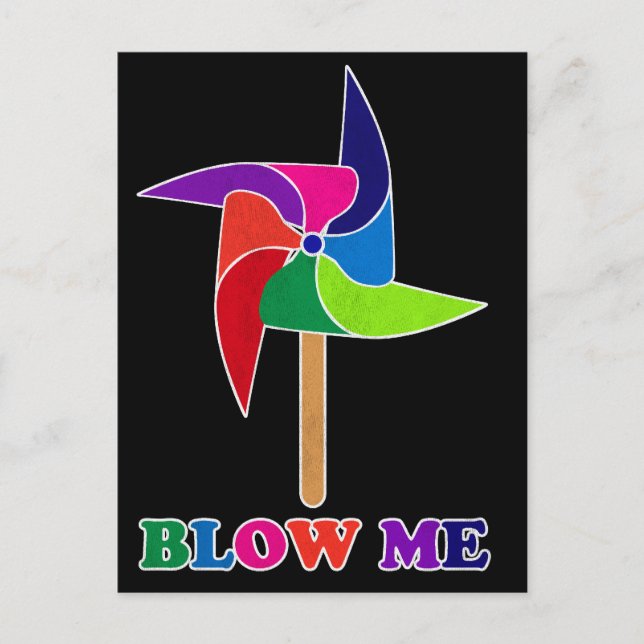 Carte Postale PinWheel (Devant)