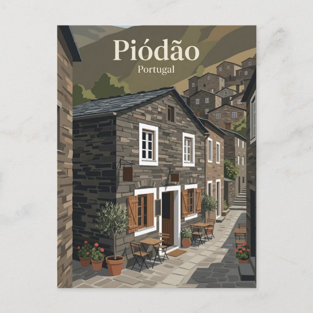 Carte Postale Piódão Portugal (Devant)