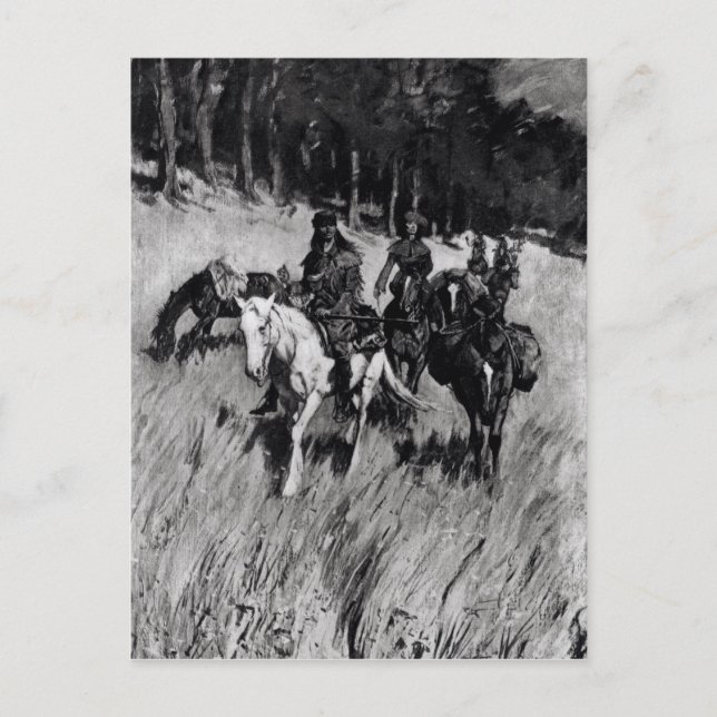 Carte Postale Pionniers de la première heure sur le Blue Ridge (Devant)