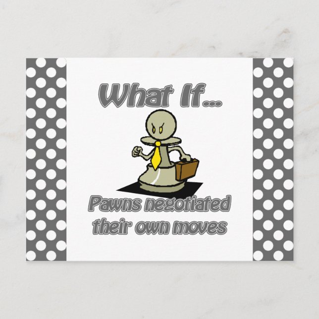 Carte Postale Pions (Devant)