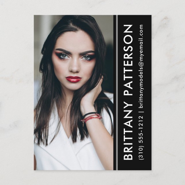 Carte postale Pipe photo Acteur modèle Carte posta (Devant)