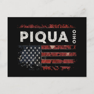 Carte Postale Piqua Ohio