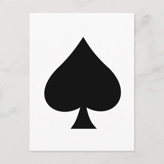 Carte Postale pique (Devant)