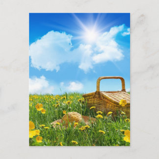 Carte Postale Pique-nique d'été