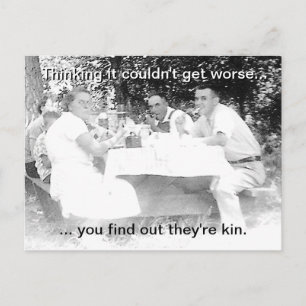 Carte Postale Pique-nique vintage