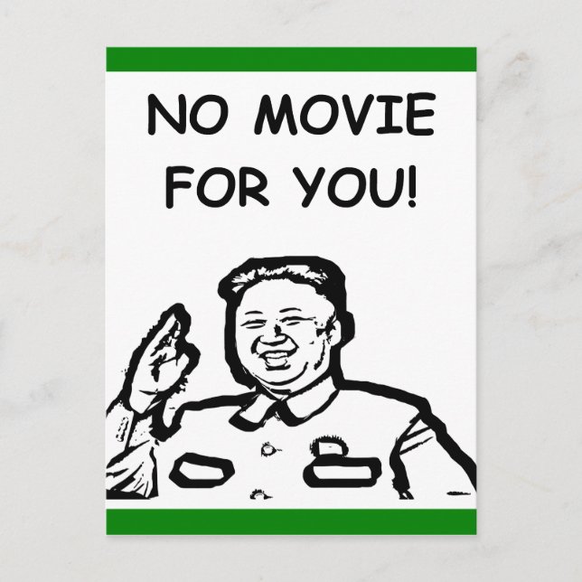 Carte Postale piratage coréen (Devant)