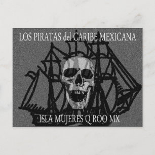 Carte Postale PiratasDelCaribeMexicana