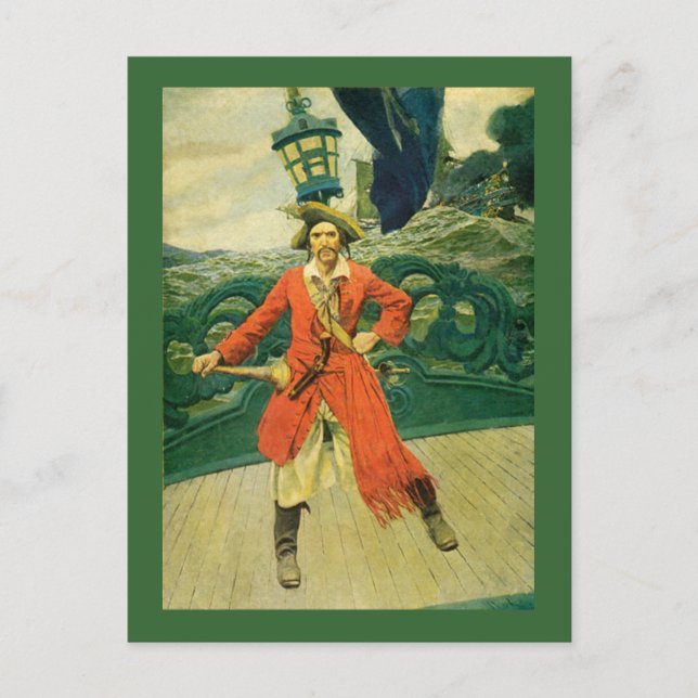 Carte Postale Pirate (Devant)