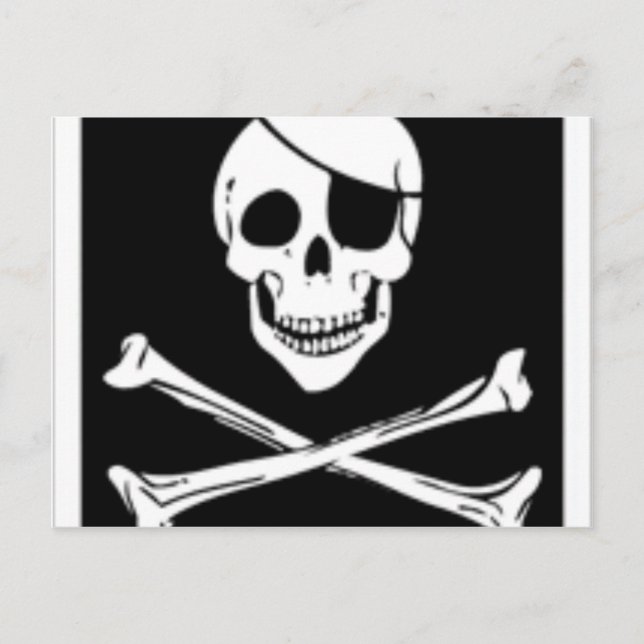 Carte Postale pirate (Devant)