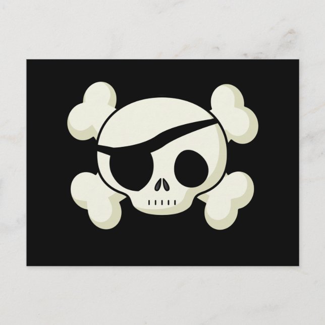 Carte Postale Pirate (Devant)
