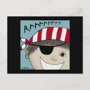 Carte Postale Pirate Boy Rrrrrr