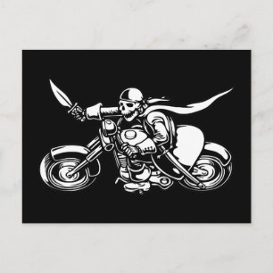 Carte Postale Pirate de route -bw