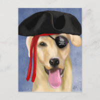 Pirate Labrador jaune