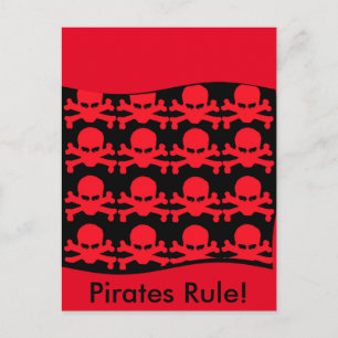 Carte Postale PIRATE Parrots