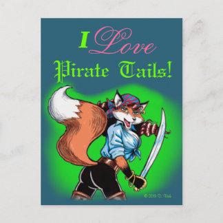Carte postale Pirate Tails