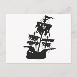 Carte Postale Piratenschiff