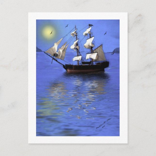 Carte Postale Pirates (Devant)