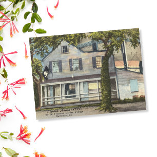 Carte Postale Pirates House Savannah GA vintage