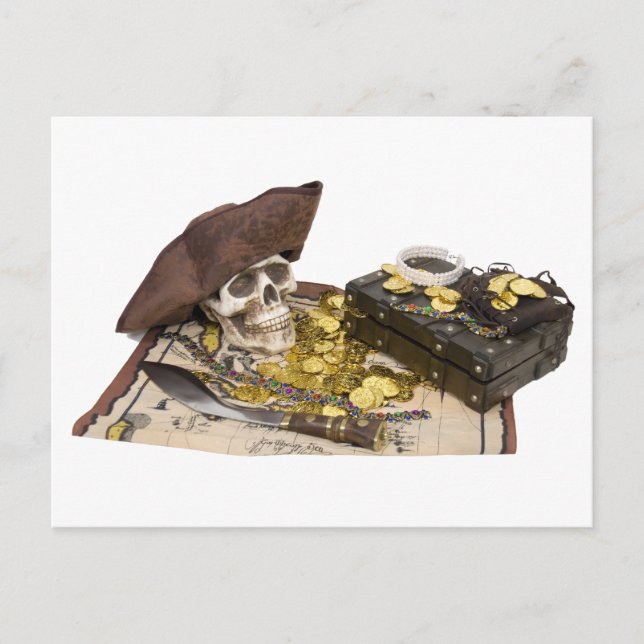 Carte Postale PirateSkullBooty092009 (Devant)