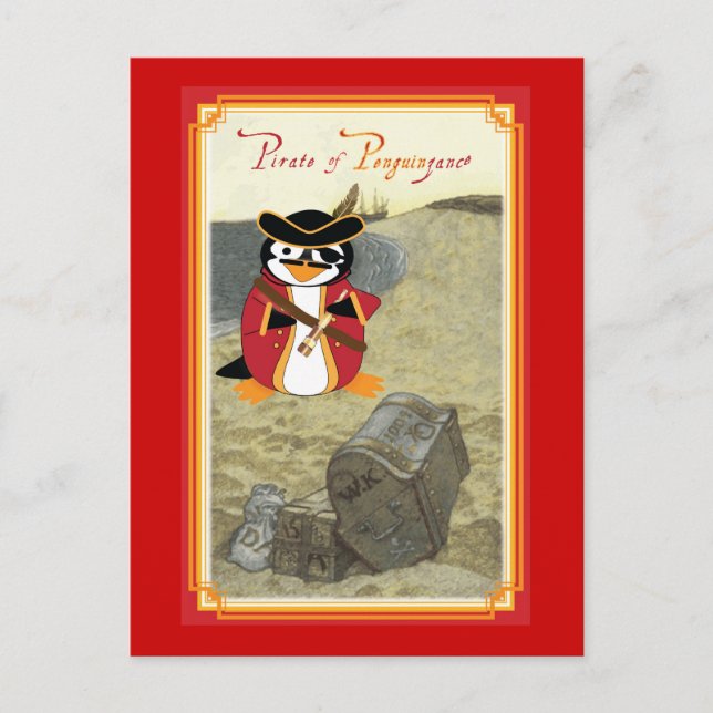 Carte Postale Piratez de Penguinzance (Devant)