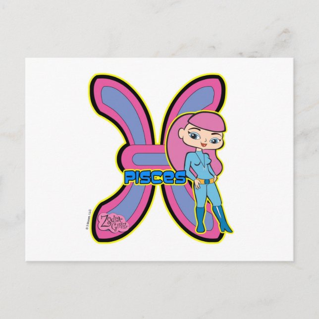Carte postale Pisces (Devant)