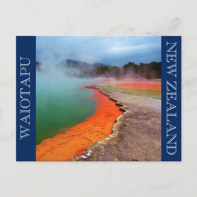 Carte Postale piscine à champagne (Devant)