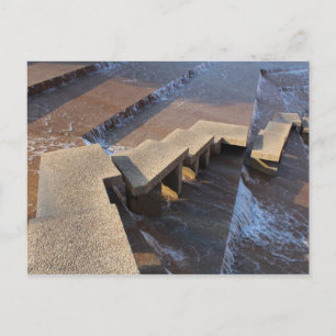 Carte Postale Piscine d'eau active - Fort Worth Water Garden # 1