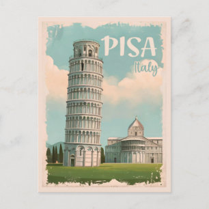 Carte Postale Pise Italie - Tour penchée, Piazza dei Miracoli