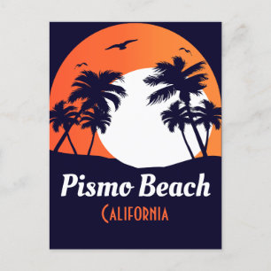 Carte Postale Pismo Beach California Sunset Vacances Souvenirs P