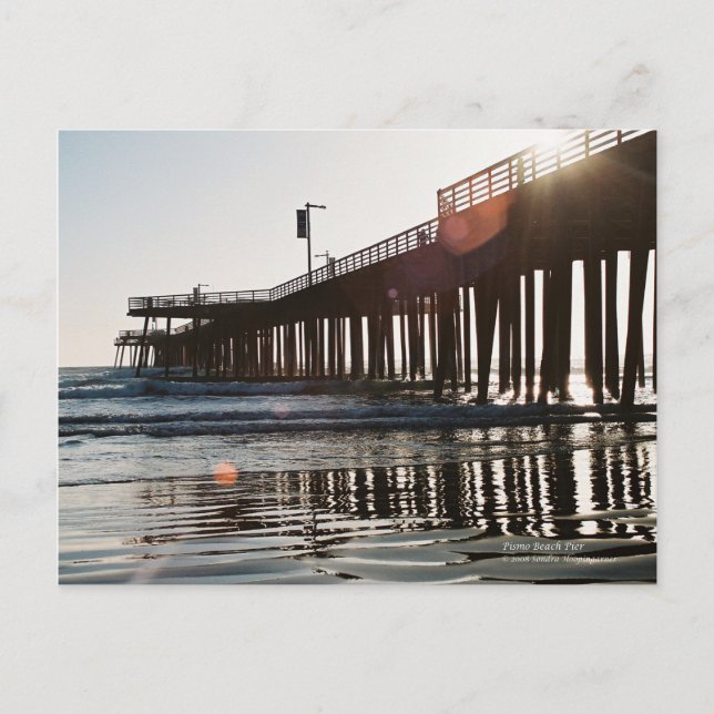 Carte postale Pismo Beach Pier (Devant)