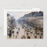 Pissarro - Boulevard Montmartre, Matin d'hiver