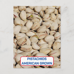 Carte Postale Pistachios, American Grown