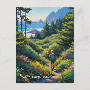 Carte Postale Piste côtière de l'Oregon