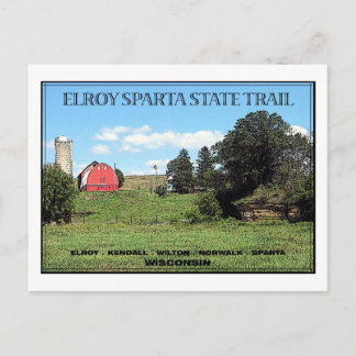 Carte Postale Piste d'État Elroy Sparta
