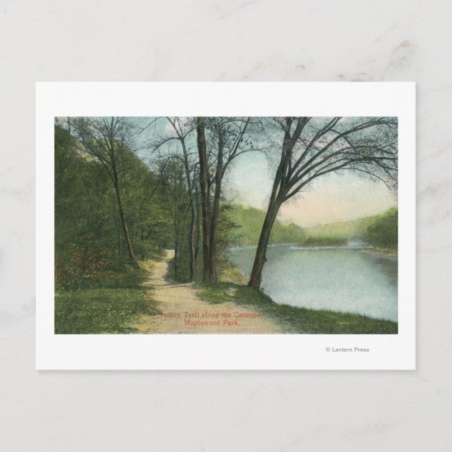 Carte Postale Piste indienne de Maplewood Park (Devant)