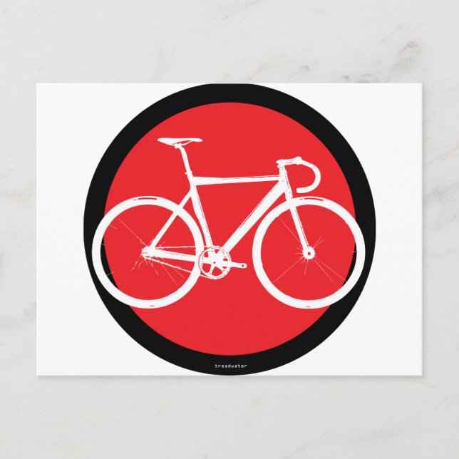 Carte Postale Piste - Point rouge (Devant)