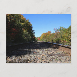 Carte Postale Pistes en automne