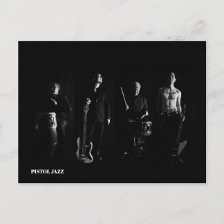 CARTE POSTALE PISTOL JAZZ