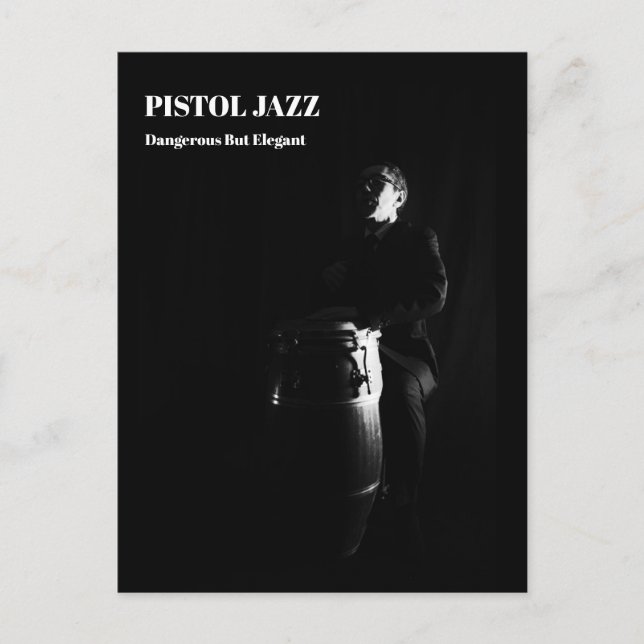 CARTE POSTALE PISTOL JAZZ(D) (Devant)