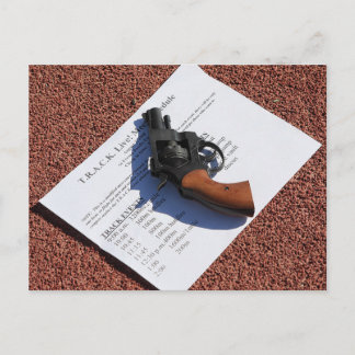 Carte Postale Pistolet de départ--T.R.A.C.K. Live! 2008