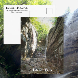 Carte Postale Pitcher Falls Rock Alley White Mountains NH