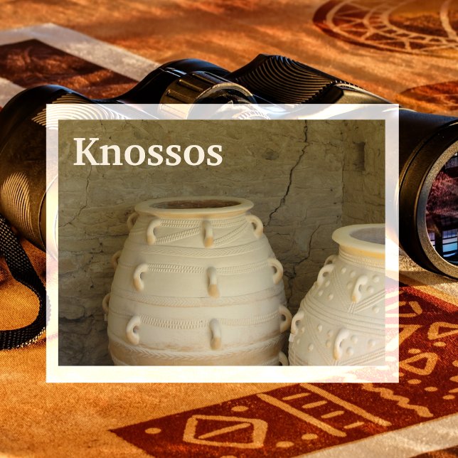 Carte Postale Pithoi géant, Palais minoen, Knossos, Crète (Créateur téléchargé)