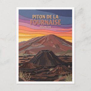 Carte Postale Piton Chisny Sainte-Rose Réunion