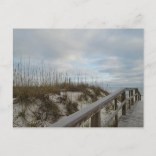 Carte Postale Pittoresque Beach Boardwalk Paysage photo