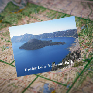 Carte Postale Pittoresque Crater Lake National Park Travel