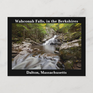Carte postale pittoresque de Wahconah Falls - Dalt